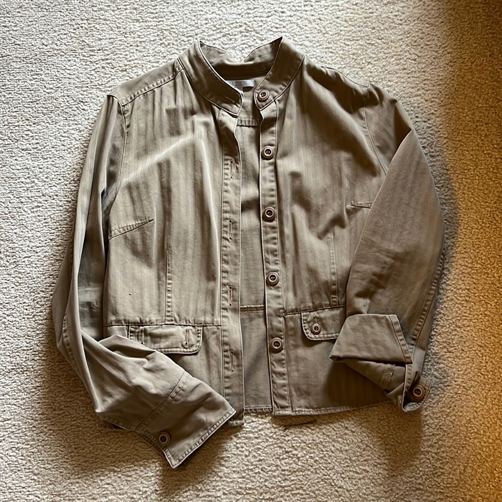 Collarless Blazer